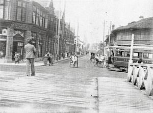 North Szechuen Road, viewed from Szechuen Road Bridge, Shanghai